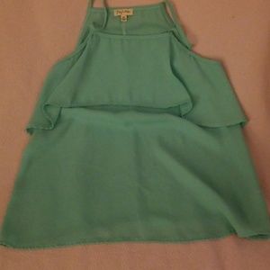 Mint green tank